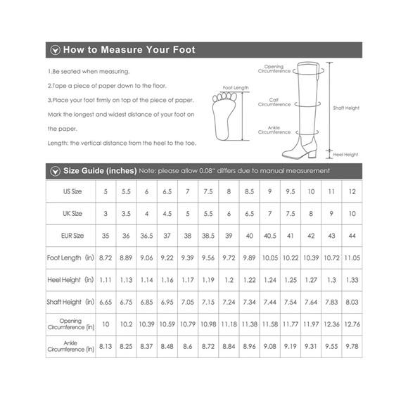 Dream Pairs NWOB Lace Up Lug Sole Mid Calf Black Winter Military Combat Boots - Picture 5 of 5